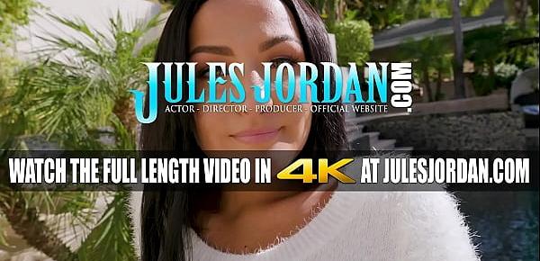  JulesJordan.com - 18 Year Old, Big Booty, And Thick Mila Monet Makes Her Debut